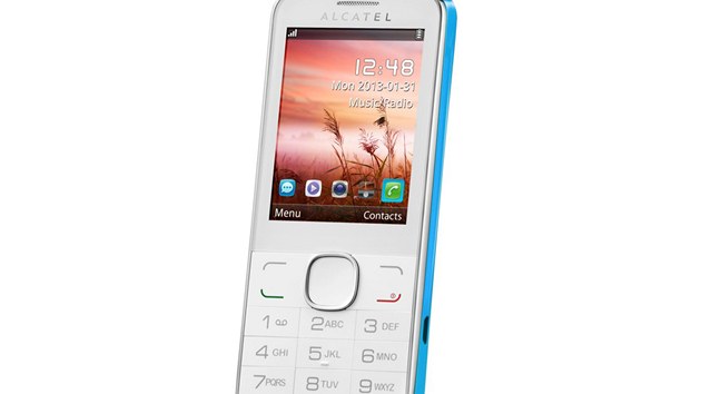 Alcatel One Touch 2005D je telefon klasick konstrukce s 2,4" barevnm TFT displejem a hardwarovou klvesnic.