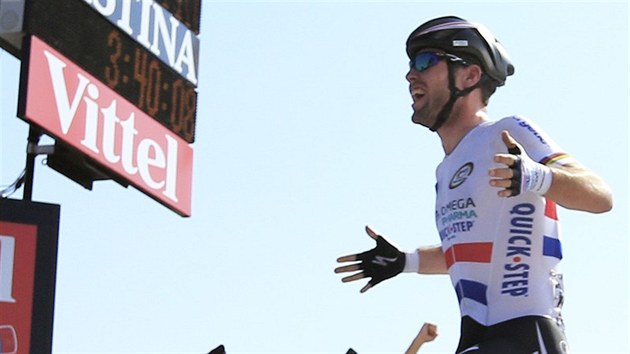 Mark Cavendish vtz ve 13. etap Tour de France.