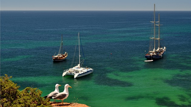 Nad pobem centrlnho Algarve