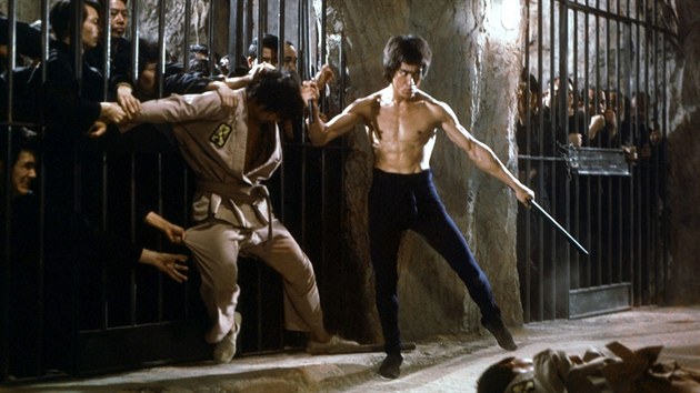 Bruce Lee ve filmu Drak pichz.