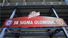 Hlavní vstup do Androva stadionu, který je sídlem fotbalového klubu SK Sigma