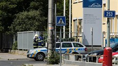 Policie okolí uzavřela. Policie okolí uzavřela.