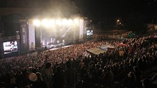 Podle návštěvníků byli nejzábavnější kapelou celého festivalu chlapci z Podle návštěvníků byli nejzábavnější kapelou celého festivalu chlapci z