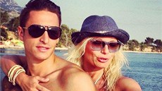 Lucie Borhyová a Michal Hrdlika na dovolené v Chorvatsku.