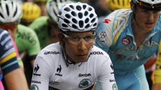 ODHODLÁNÍ. Kolumbijský mladík Nairo Alexander Quintana na Tour de France. 