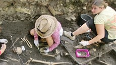 Letní archeologická škola se v Netolicích koná už od roku 2006 a účastní se jí Letní archeologická škola se v Netolicích koná už od roku 2006 a účastní se jí