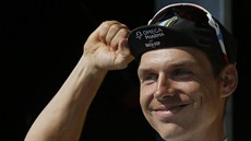 Tony Martin jako vítz asovky na Tour de France.