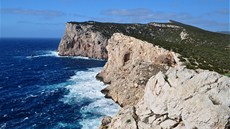 Capo Caccia, západní pobřeží Capo Caccia, západní pobřeží