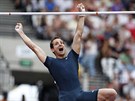 JO! 602 CENTIMETR. Francouzsk tyka Renaud Lavillenie na mtinku Diamantov...