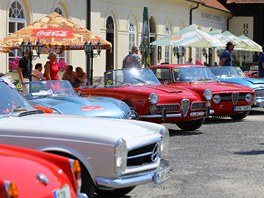 Sput historických voz Carlsbad Classic