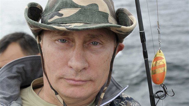 Dobrodruh Putin opt zazil, ulovil ob tiku (26. ervence)