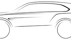 Skica chystaného SUV značky Bentley Skica chystaného SUV značky Bentley