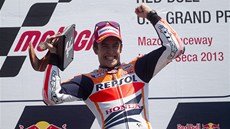 Marc Márquez na okruhu v Laguna Seca