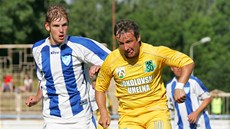 David Kobylík (vpravo) v dresu Sokolova David Kobylík (vpravo) v dresu Sokolova
