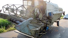 Řidič neměl na kombajn sjednané pojištění odpovědnosti způsobenou provozem... Řidič neměl na kombajn sjednané pojištění odpovědnosti způsobenou provozem...