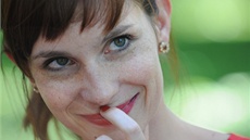 Natáčení filmu Jana Hřebejka Zakázané uvolnění, Hana Vagnerová Natáčení filmu Jana Hřebejka Zakázané uvolnění, Hana Vagnerová