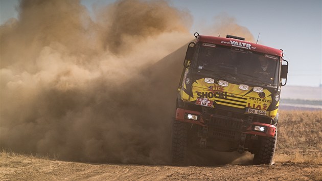 Jaroslav Valtr bhem Silk Way Rally.