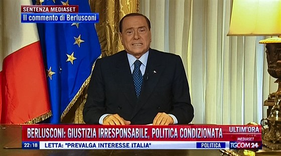 Berlusconi se zlobí. Roky sluby vlasti a te tohle?