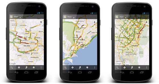 Google Mapy jsou nejpouívanjí aplikací pro chytré telefony.