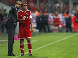 TAM DÁ GÓL. Nový trenér Bayernu Mnichov Pep Guardiola posílá na hit...