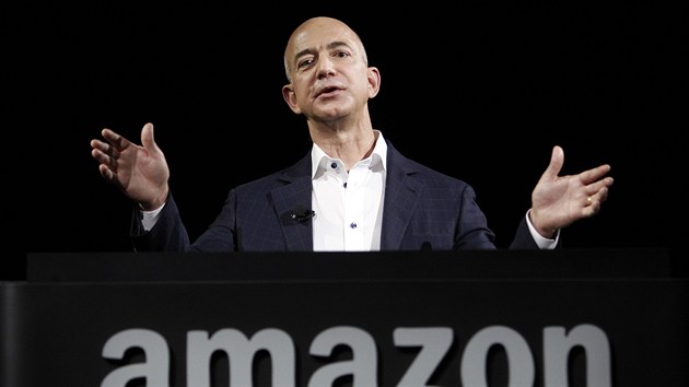 f Amazonu Jeff Bezos na archivnm snmku