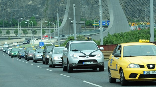 Taxiki m na Stekov, kde probhlo posledn rozlouen se zavradnou Hanou M.