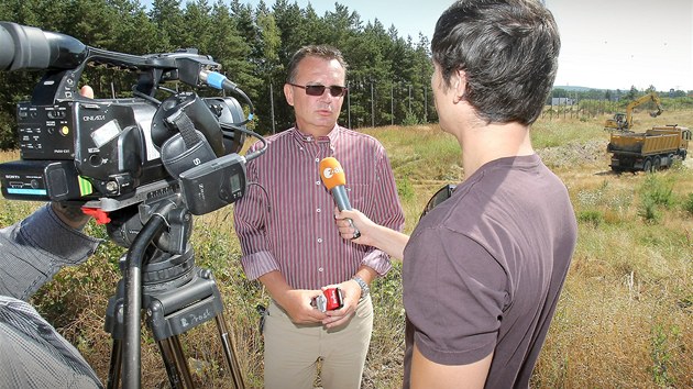 Zahjen stavby spalovny odpadu v Chotkov u Plzn. 