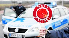 Německá policejní kontrola. Německá policejní kontrola.
