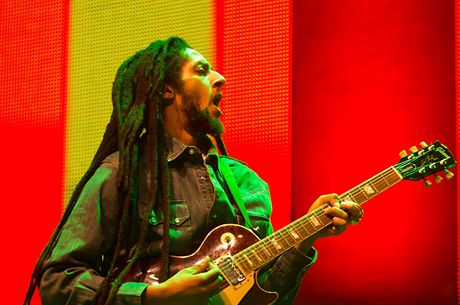 Julian Marley na festivalu v Trutnov 2013