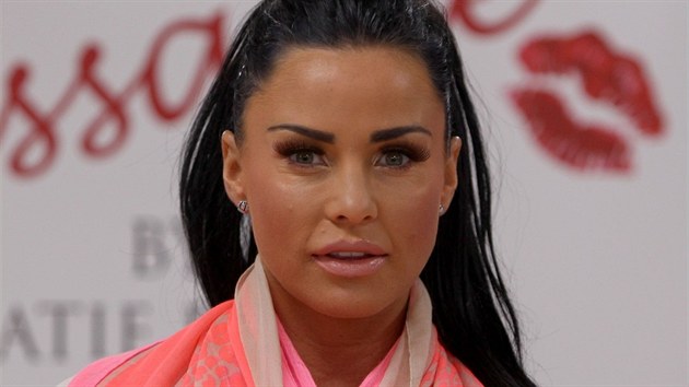 Katie Price ped deseti lety.