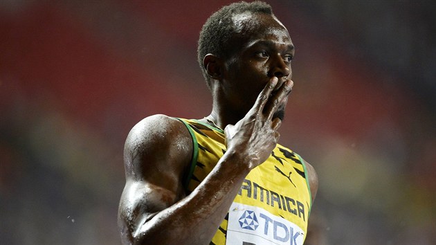 Usain Bolt z jamajky se stal podle oekvn mistrem svta v bhu na 100 metr.