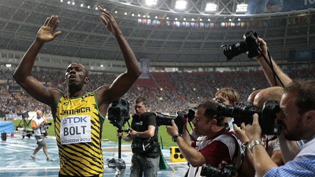Mistr svta v bhu na 100 metr Usain Bolt.