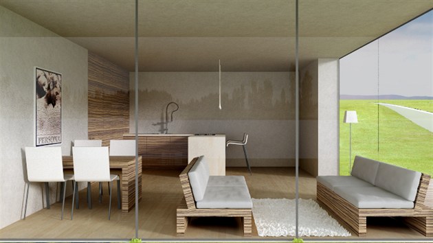 Rezidenn projekt Hrdeek v Mladch Bukch navrhl Antonn Novk z Atelieru DRNH.