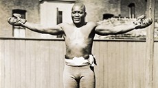 Jack Johnson se stal prvním afro-americkým šampionem v těžké váze. Jack Johnson se stal prvním afro-americkým šampionem v těžké váze.