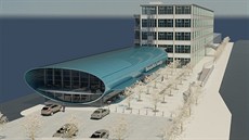 Součástí muzea bude i nově postavený futuristický objekt. Součástí muzea bude i nově postavený futuristický objekt.