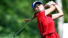 Česká golfistka Klára Spilková v nedělním závěrečném kole turnaje série Ladies... Česká golfistka Klára Spilková v nedělním závěrečném kole turnaje série Ladies...