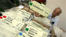 Oldřich Němec, chebský značkař Klubu českých turistů. Oldřich Němec, chebský značkař Klubu českých turistů.