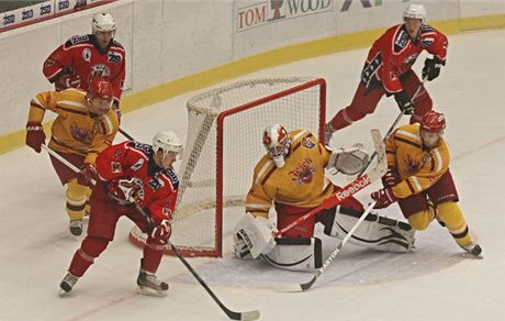 Pátelský duel Havlíkv Brod - Dukla Jihlava.