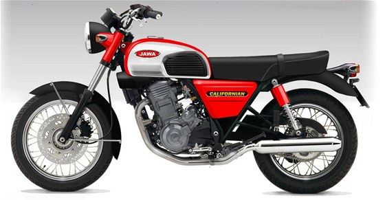 Zajímavá studie retro motorky s motorem Minarelli 660