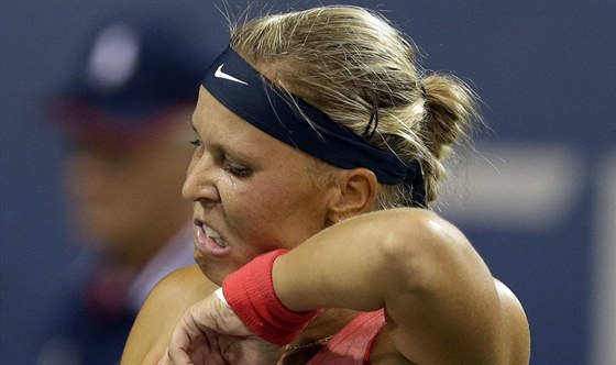 eská tenistka Lucie Hradecká v prvním kole US Open