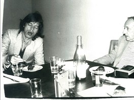 Mick Jagger & William Burroughs