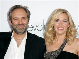 Sam Mendes a Kate Winsletová (15. prosince 2008)