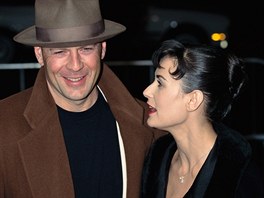 Bruce Willis a Demi Moore (29. ledna 1996)