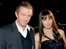 Vincent Cassel a Monica Bellucci (19. listopadu 2005)