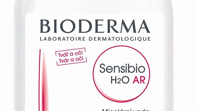 Micelrn voda Sensibio H2O AR od Biodermy je uren pro kadodenn itn citliv pokoky se sklonem k zaervenn. 250 ml za 399 K