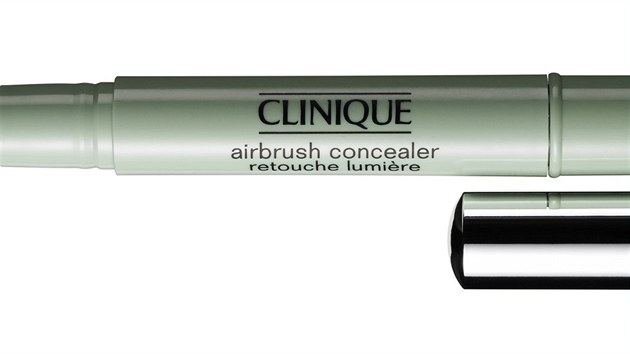 Airbrush Concealer od Clinique funguje jako ikovn retur: vyhlad jemn vrsky a rozjasn tmav msta. 600 K