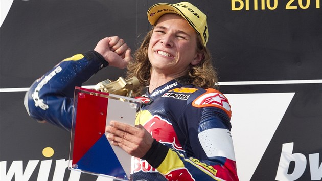 Karel Hanika, vtz Rookies Cupu pi Velk cen esk republiky.