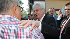 Prezident Milo Zeman slavnostn zahájil 40. roník mezinárodního agrosalonu...
