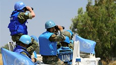 Filipíntí vojáci mise UNDOF na Golanských výinách