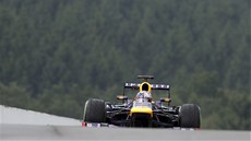 S EAU ROUGE V ZÁDECH. Sebastian Vettel v tréninku Velké ceny Belgie formule 1. S EAU ROUGE V ZÁDECH. Sebastian Vettel v tréninku Velké ceny Belgie formule 1.
